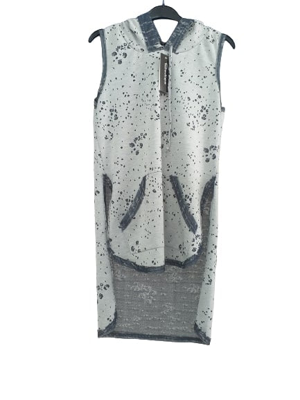 Κοντό Γκρι Φόρεμα 027