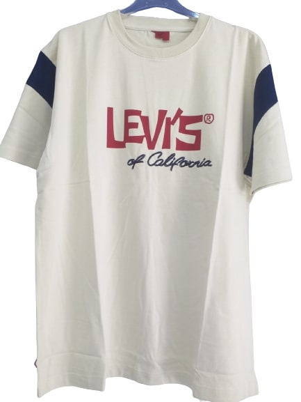 Άσπρη Κοντομάνικη Μπλούζα Levis 040