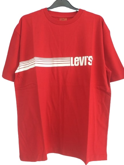 Κόκκινη Μπλούζα Κοντομάνικη Levis 041