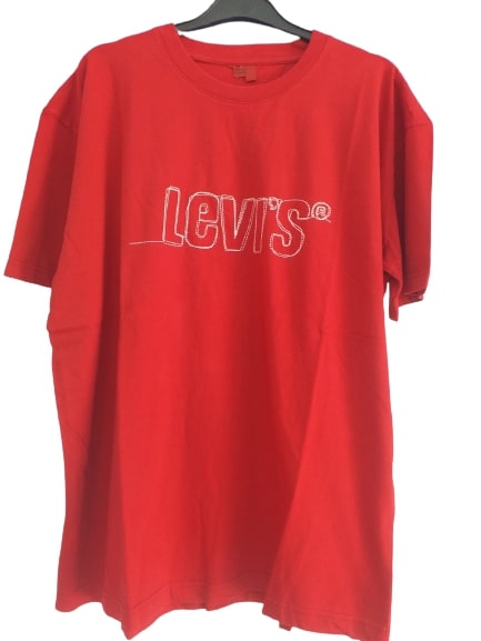 Levis Κοντομάνικη Κόκκινη Μπλούζα 042