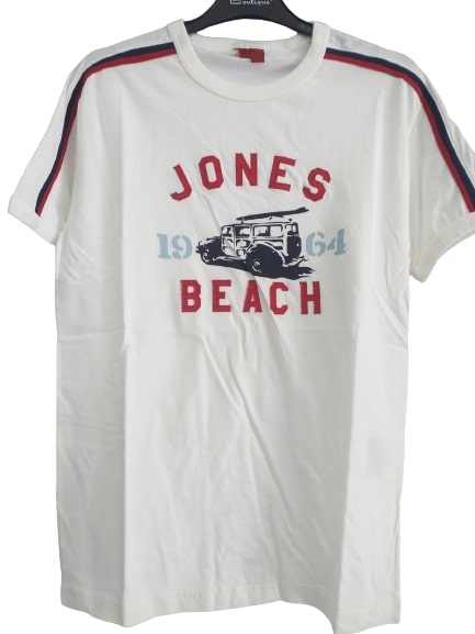 Άσπρη Μπλούζα Κοντομάνικη Levis 044