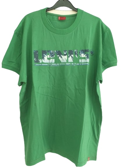 Πράσινη Κοντομάνικη Μπλούζα Levis 046