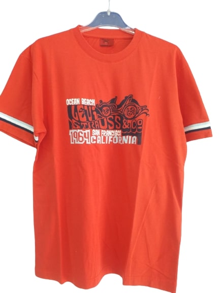 Κόκκινη Μπλούζα Κοντομάνικη Levis 050