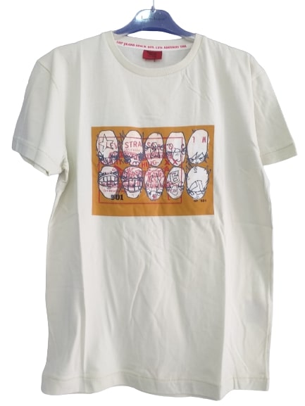 Μπεζ Κοντομάνικη Μπλούζα Levis 051