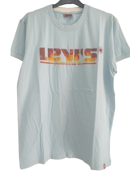 Γαλάζια Μπλούζα Κοντομάνικη Levis 071